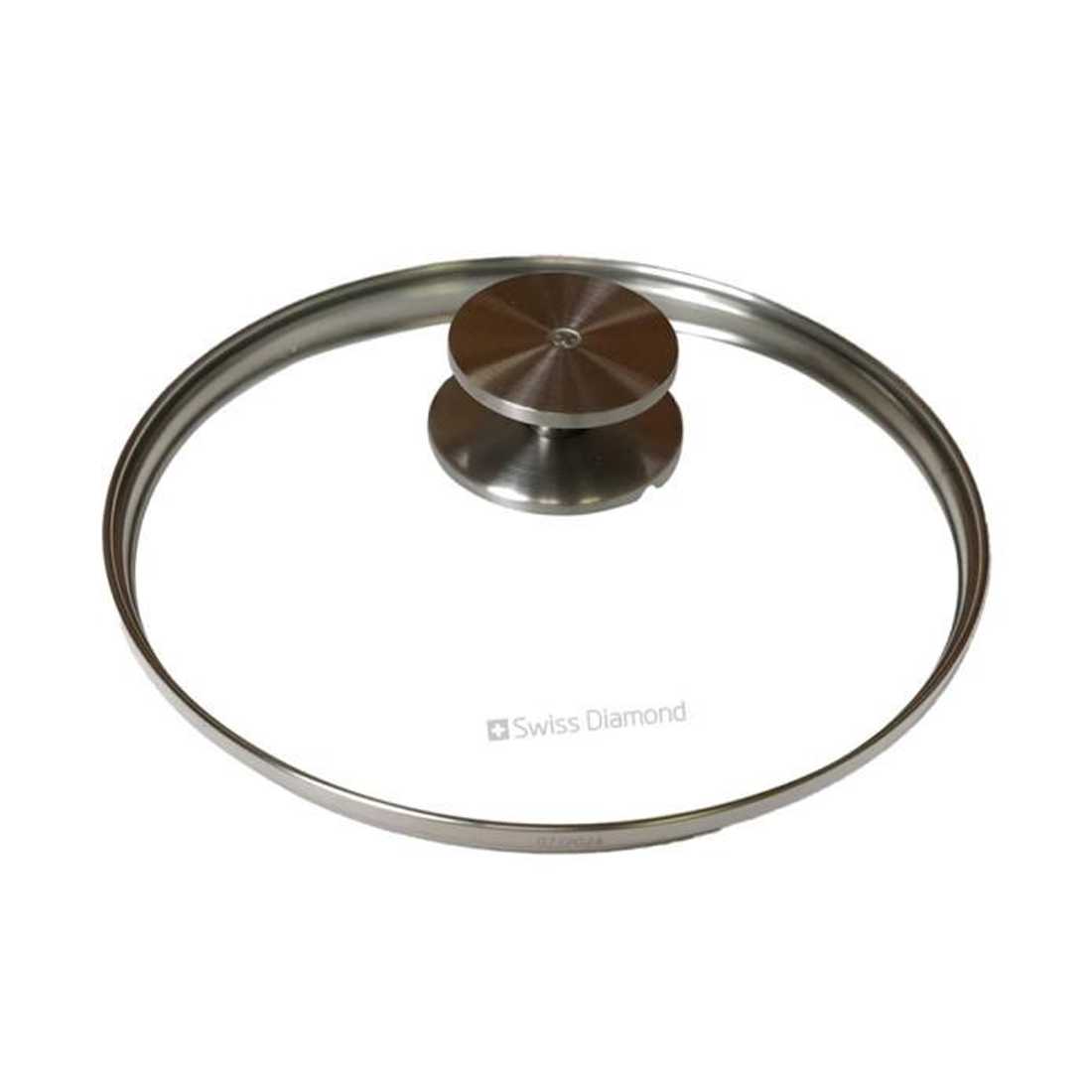 product image - Кришка скляна Swiss Diamond CXD Induction, діаметр 24 см, прозорий