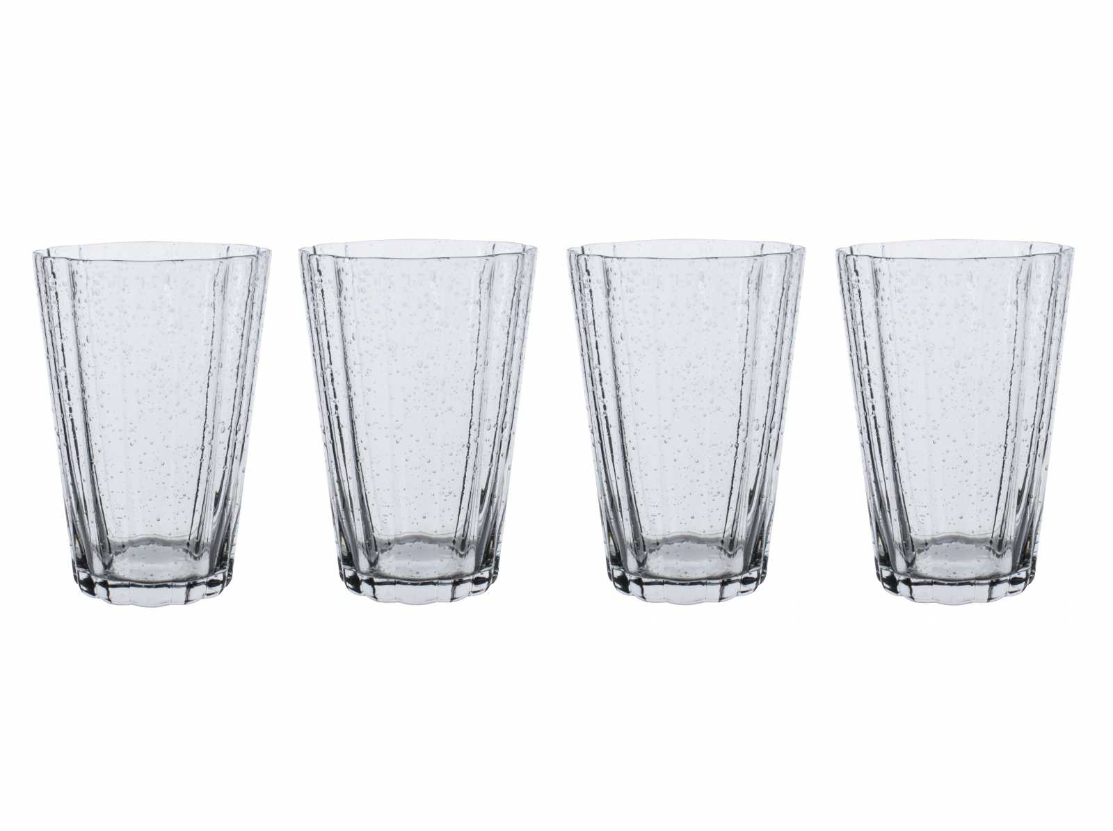 product image - Набір склянок для води Laura Ashley GLASS COLLECTABLES, об'єм 0,41 л, прозорий, 4 шт.