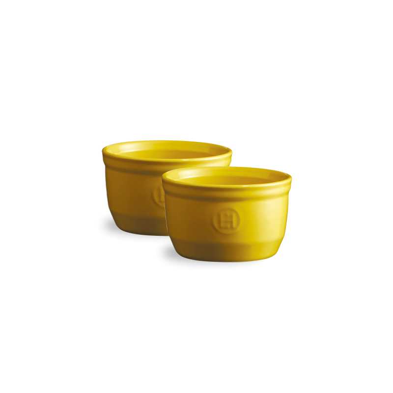 product image - Набір форм порційних Emile Henry OVENWARE, діаметр 10,5 см, 2 шт, колір жовтий