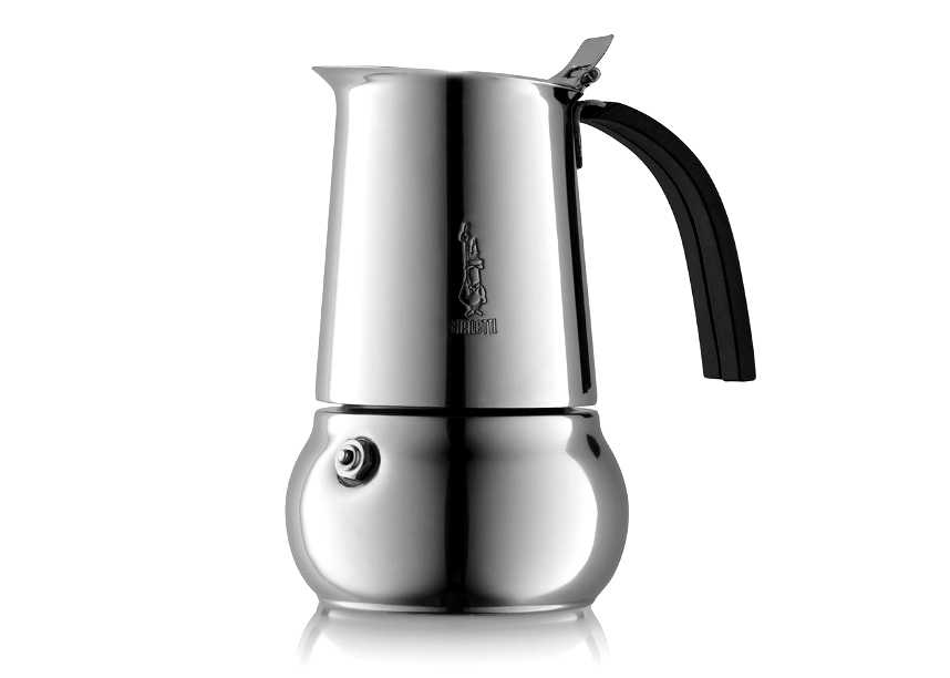 product image - Кофеварка гейзерная индукционная "Kitty" на 6 чашек Bialetti KITTY, серебристый