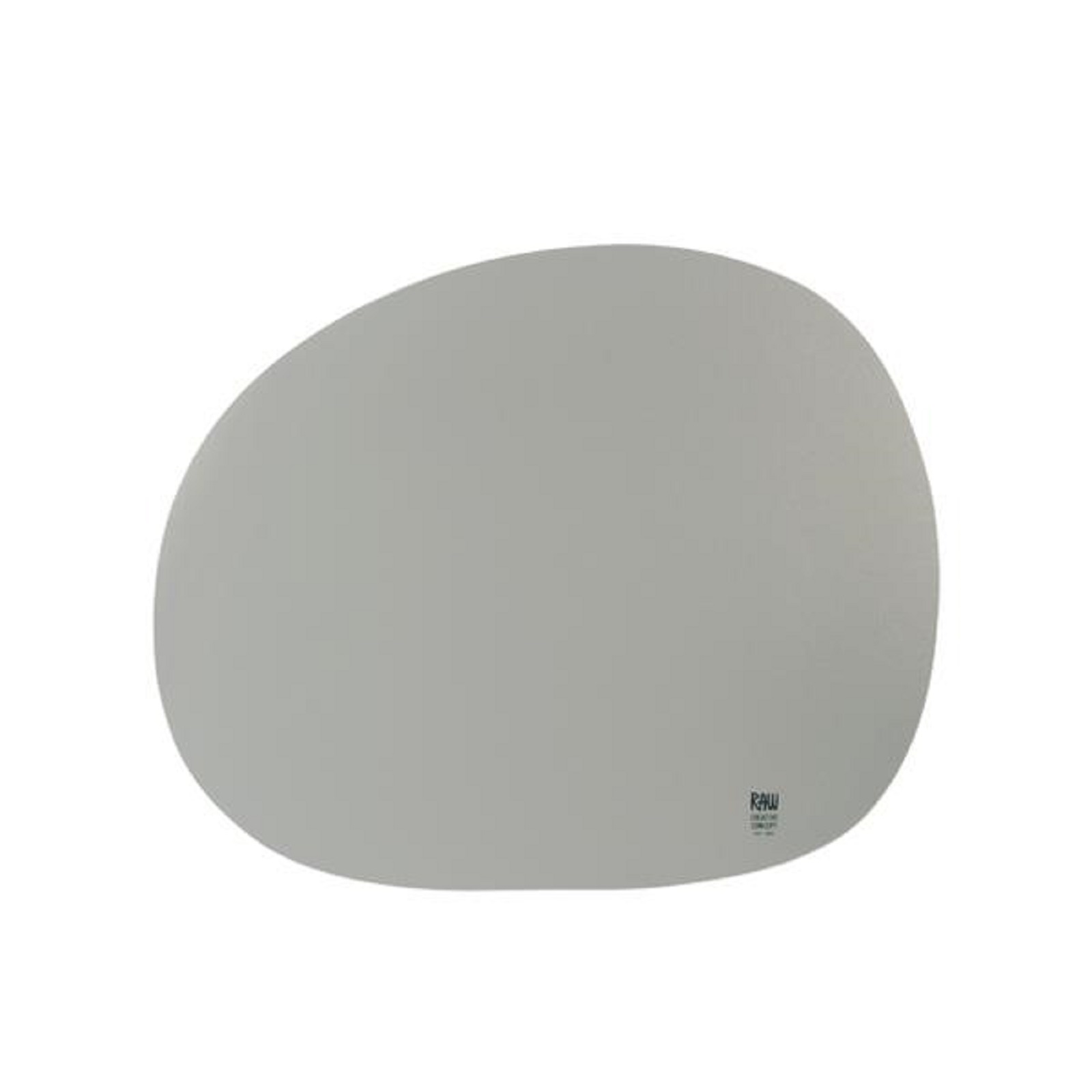 product image - Подставка силиконовая под тарелку Aida RAW, 41х33,5 см, серый