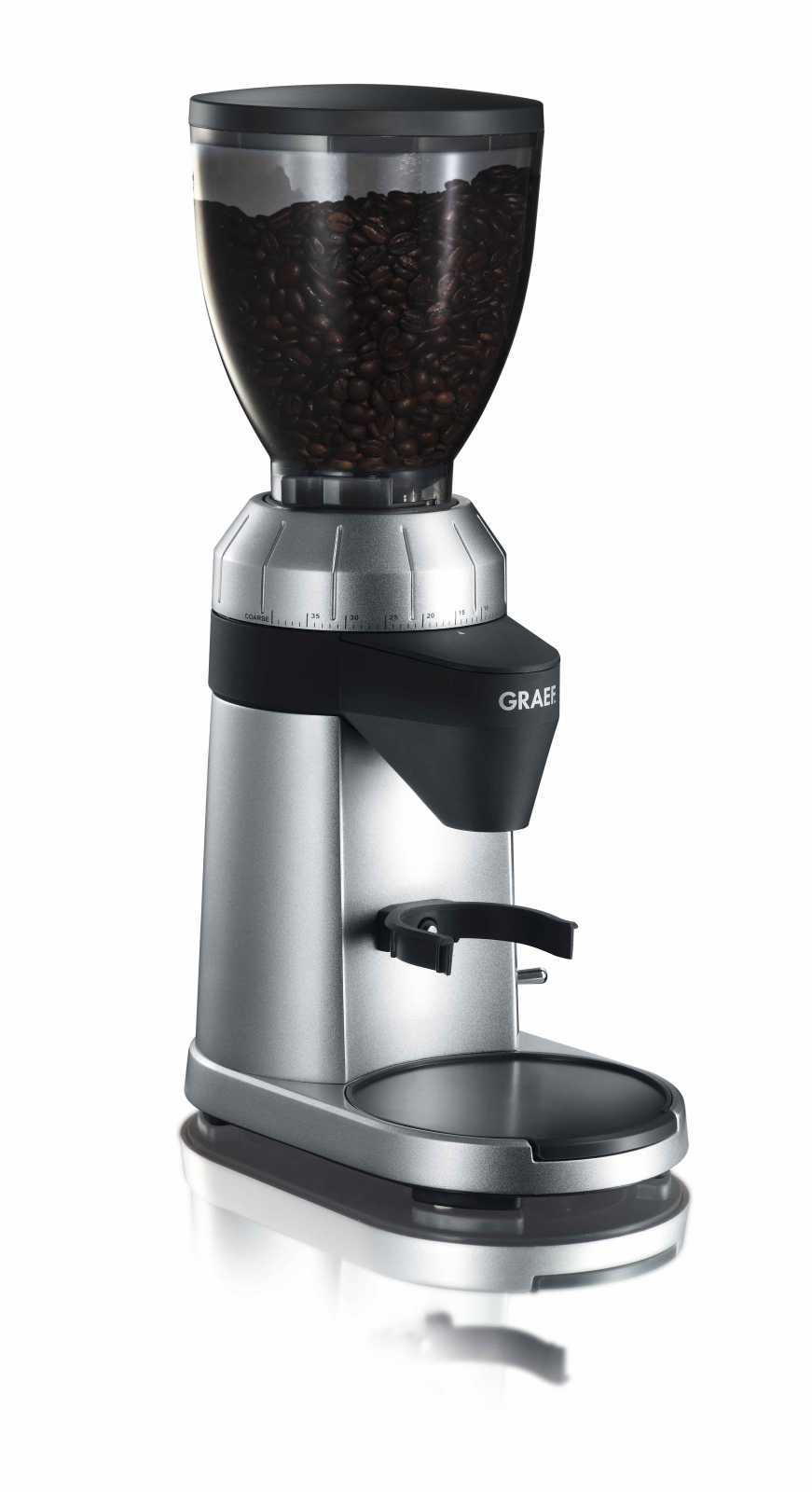 product image - Кофемолка электрическая GRAEF CM 800, серебристая