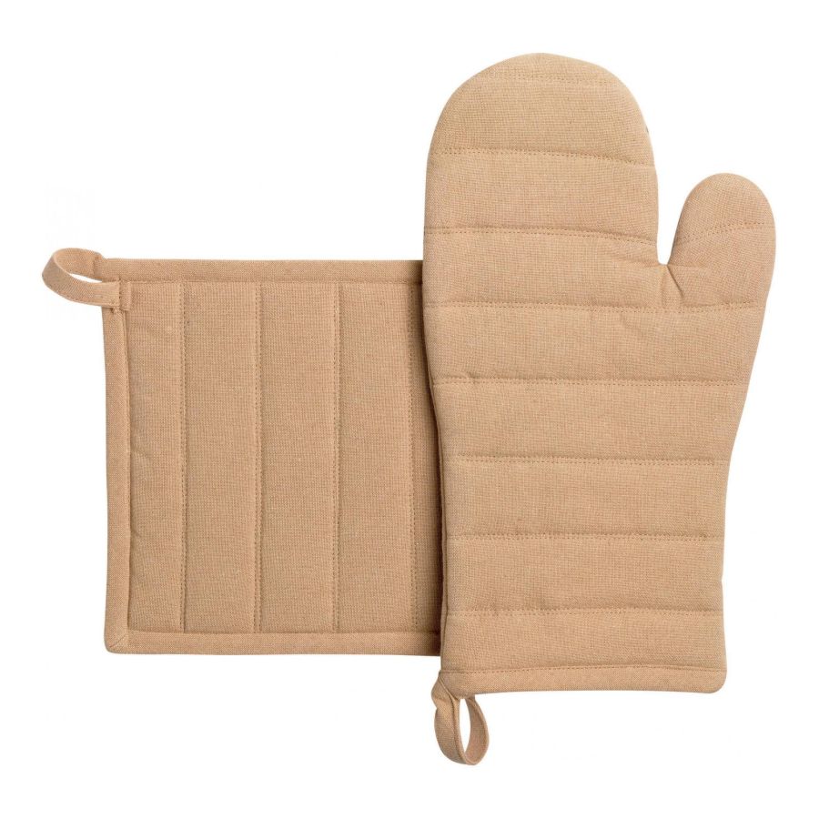product image - Набор кухонный: варежка и прихватка Winkler JONA, песочный, 2 предмета