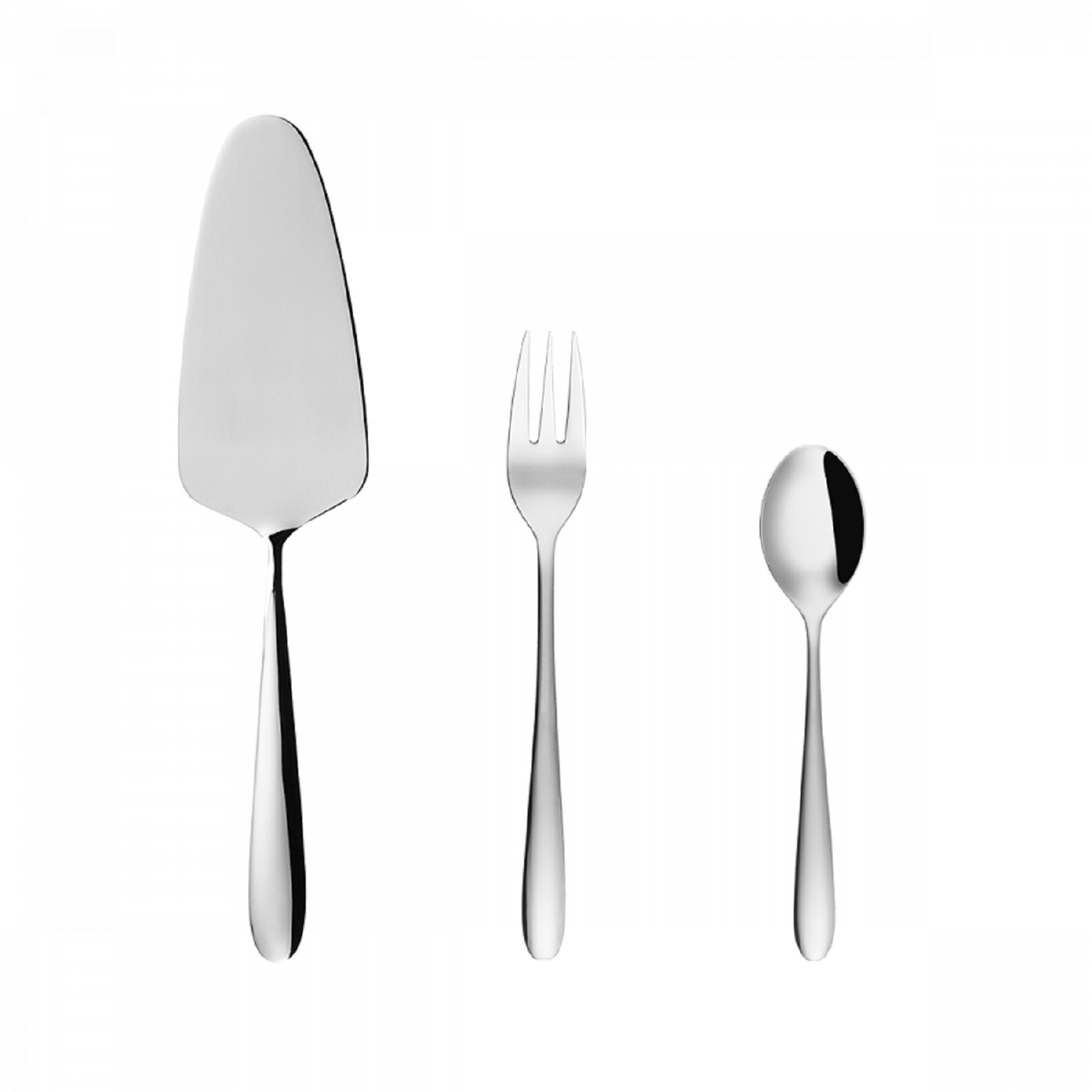 product image - Набор для десерта Sola Switzerland ALPHA, серебристый, 13 предметов