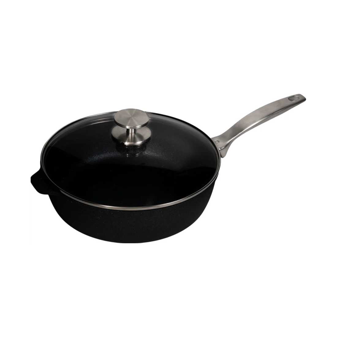 product image - Сотейник із кришкою Swiss Diamond CXD Induction, діаметр 26 см, об'єм 3,6 л, чорний