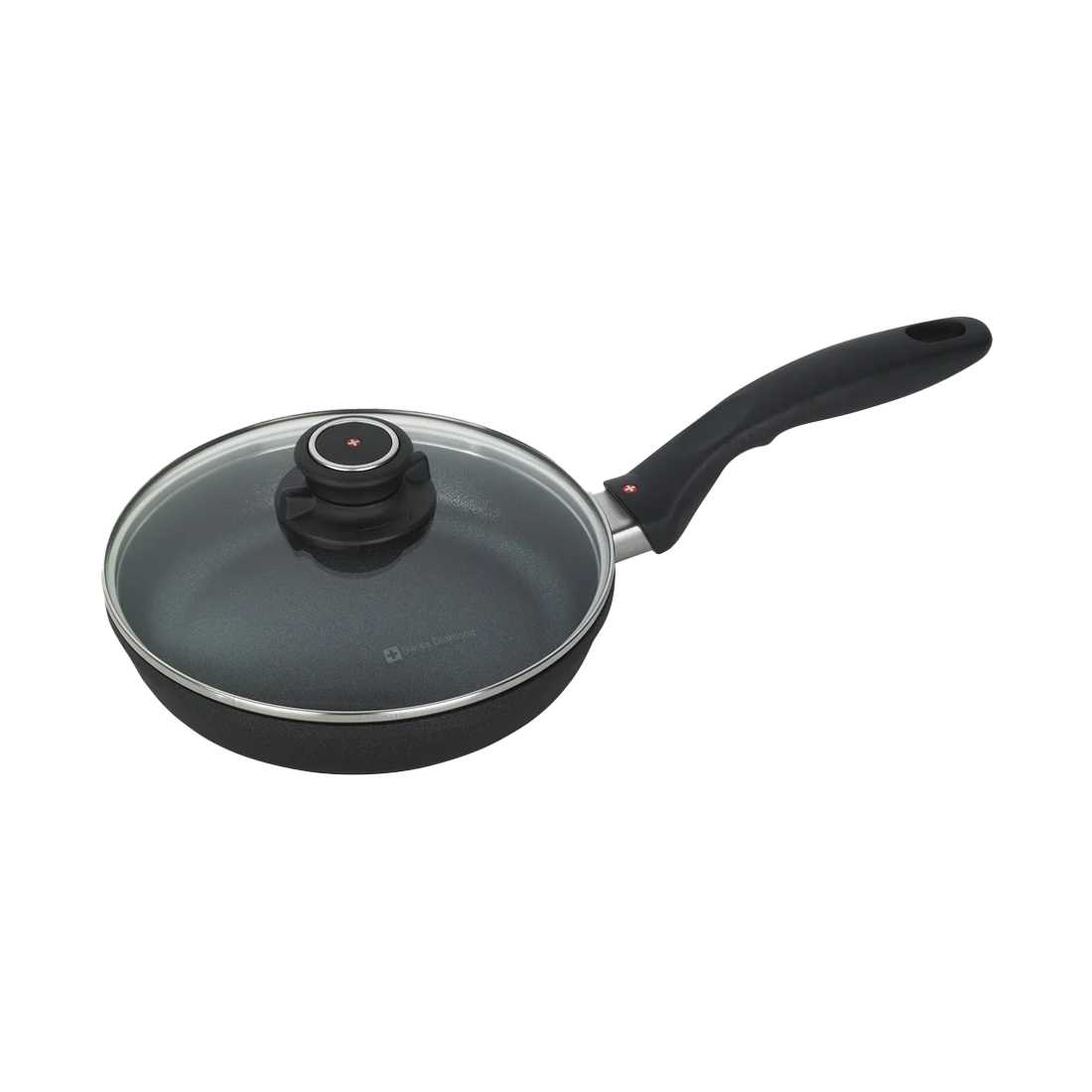 product image - Сковорода с крышкой Swiss Diamond XD INDUCTION, диаметр 20 см, черный