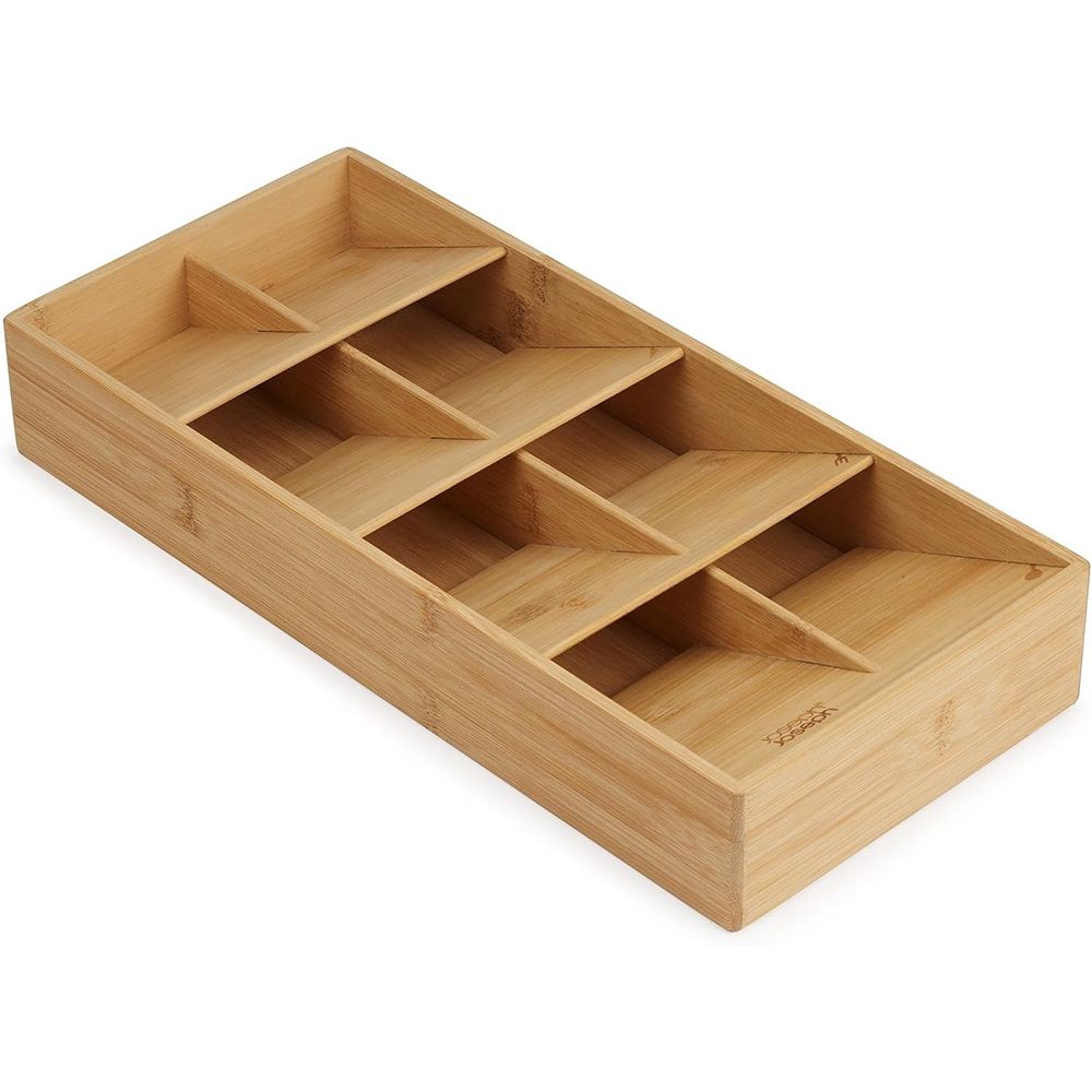 product image - Органайзер для столовых приборов Joseph Joseph DRAWERSTORE, 38,4x17,5x6 см , коричневый