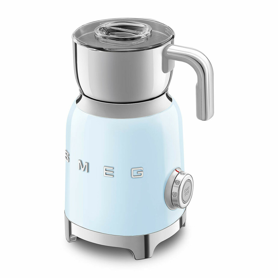 Спінювач молока Smeg 50 Style, блакитний