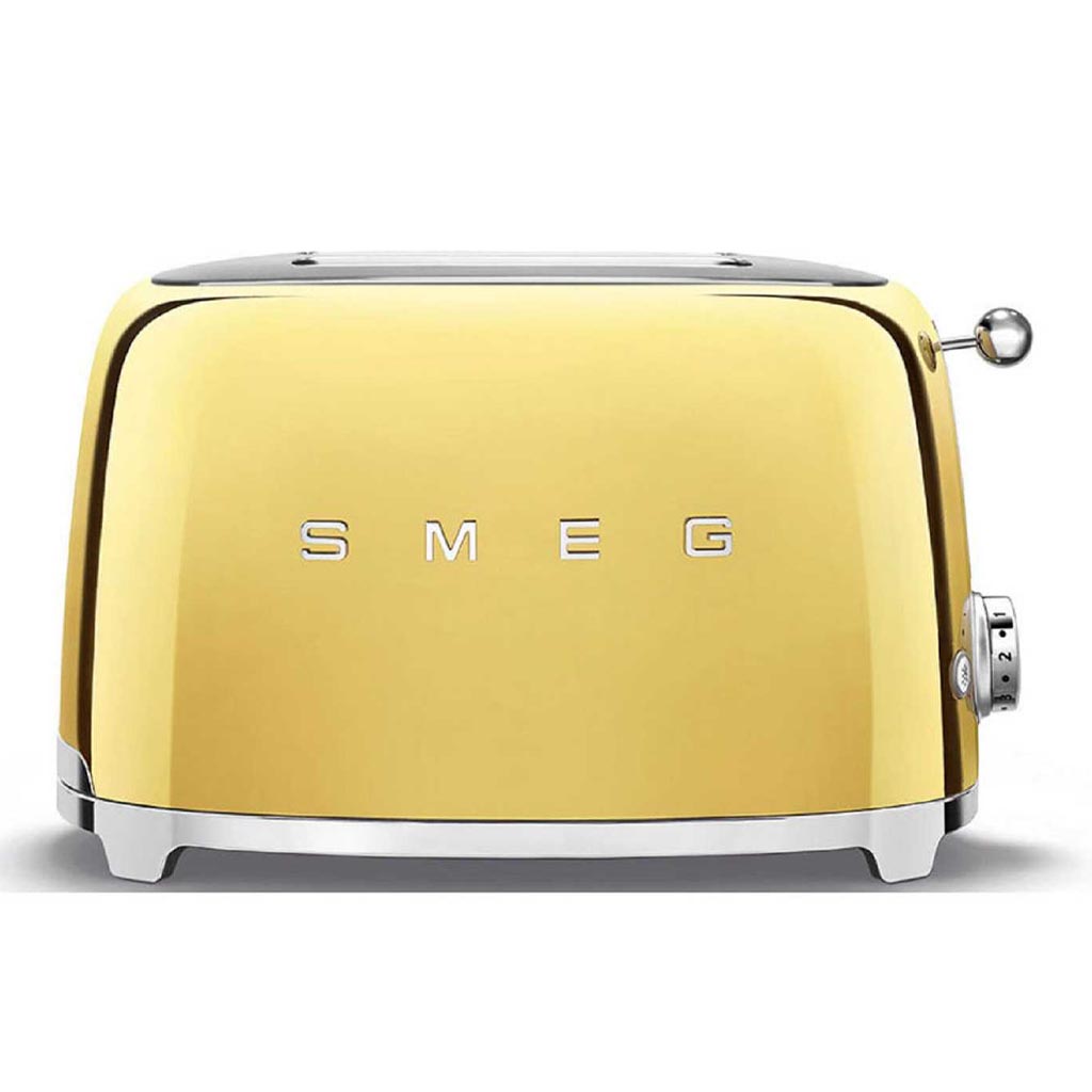 product image - Тостер на два слоти Smeg 50 Style, 19,8х31х19,5 см, золото