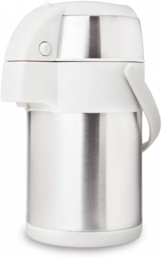 product image - Термос Valira AIR POT, объем 1,9 л, серебристый с белым