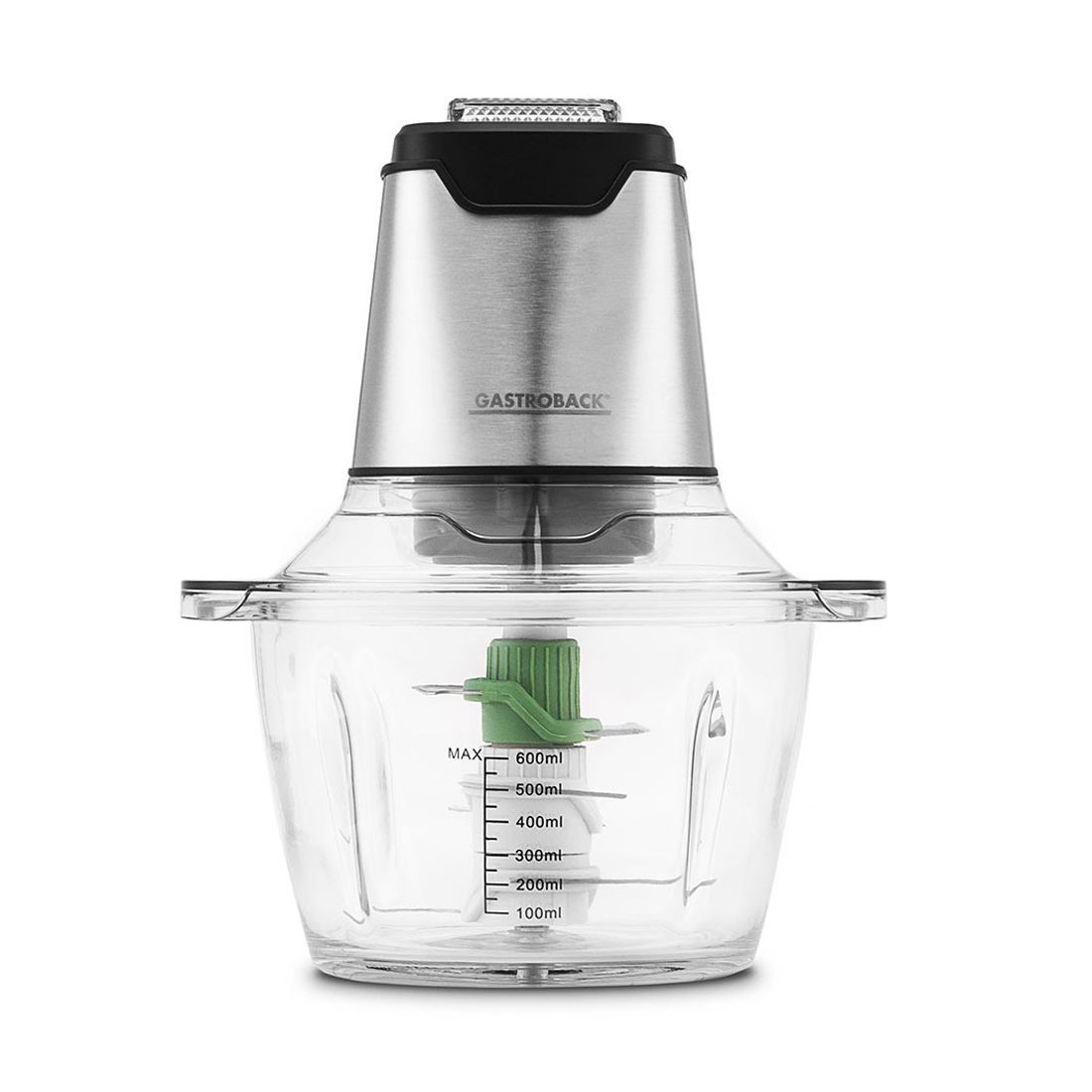 product image - Подрібнювач Gastroback Mini Chopper Plus, сріблястий матовий