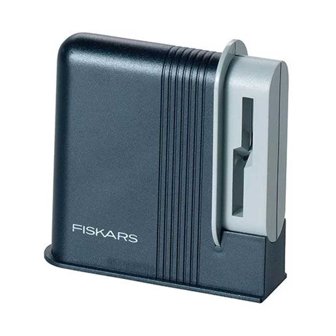 product image - Точилка для ножниц Fiskars Functional Form, 22,5х8,5х4 см, черно-серый