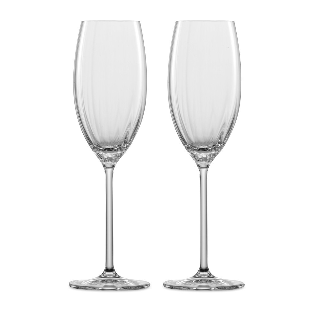 product image - Набір келихів для шампанського Zwiesel Glas PRIZMA, об'єм 0,288 л, прозорий, 2 шт