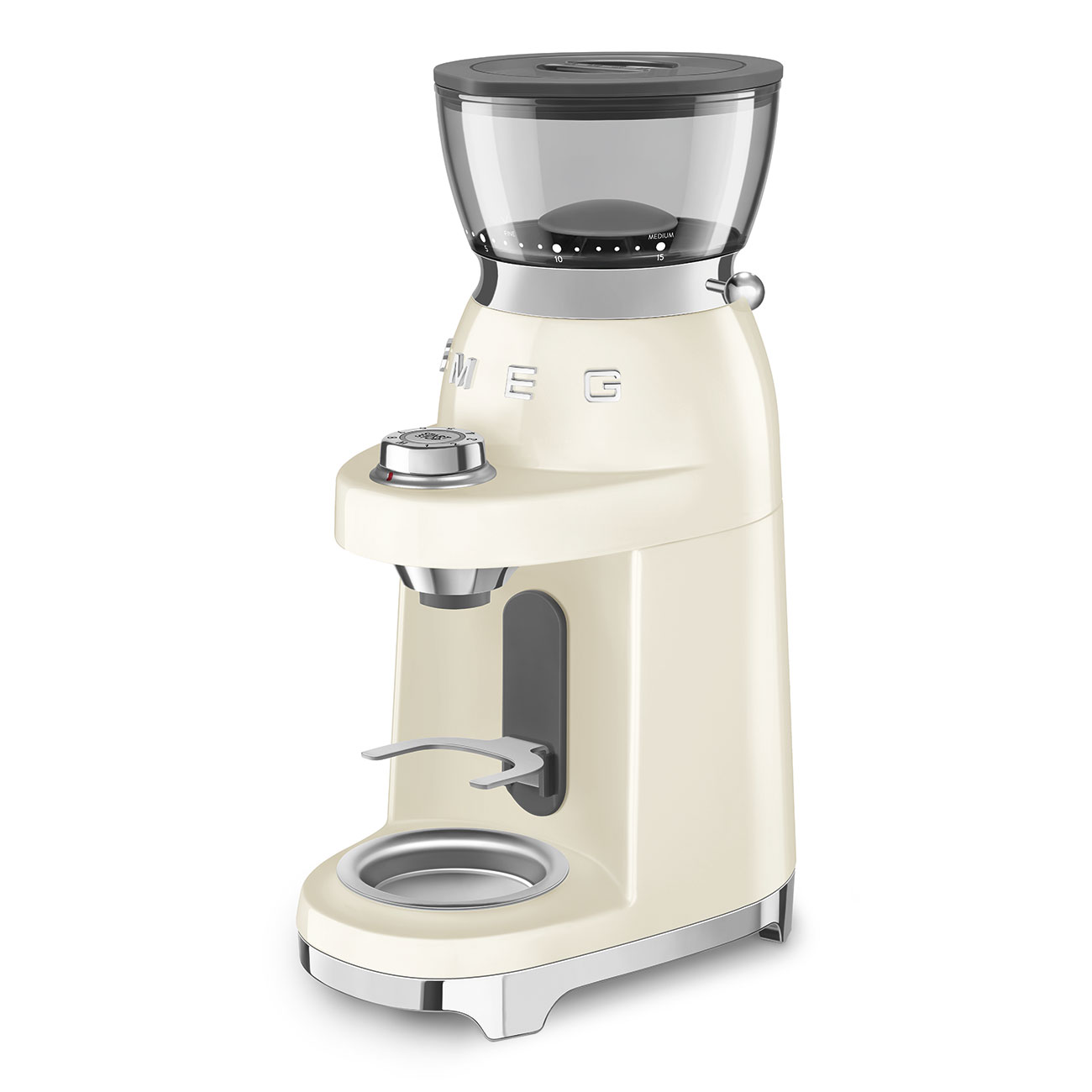 Кофемолка Smeg 50 STYLE, 15x34,5x22 см, бежевый