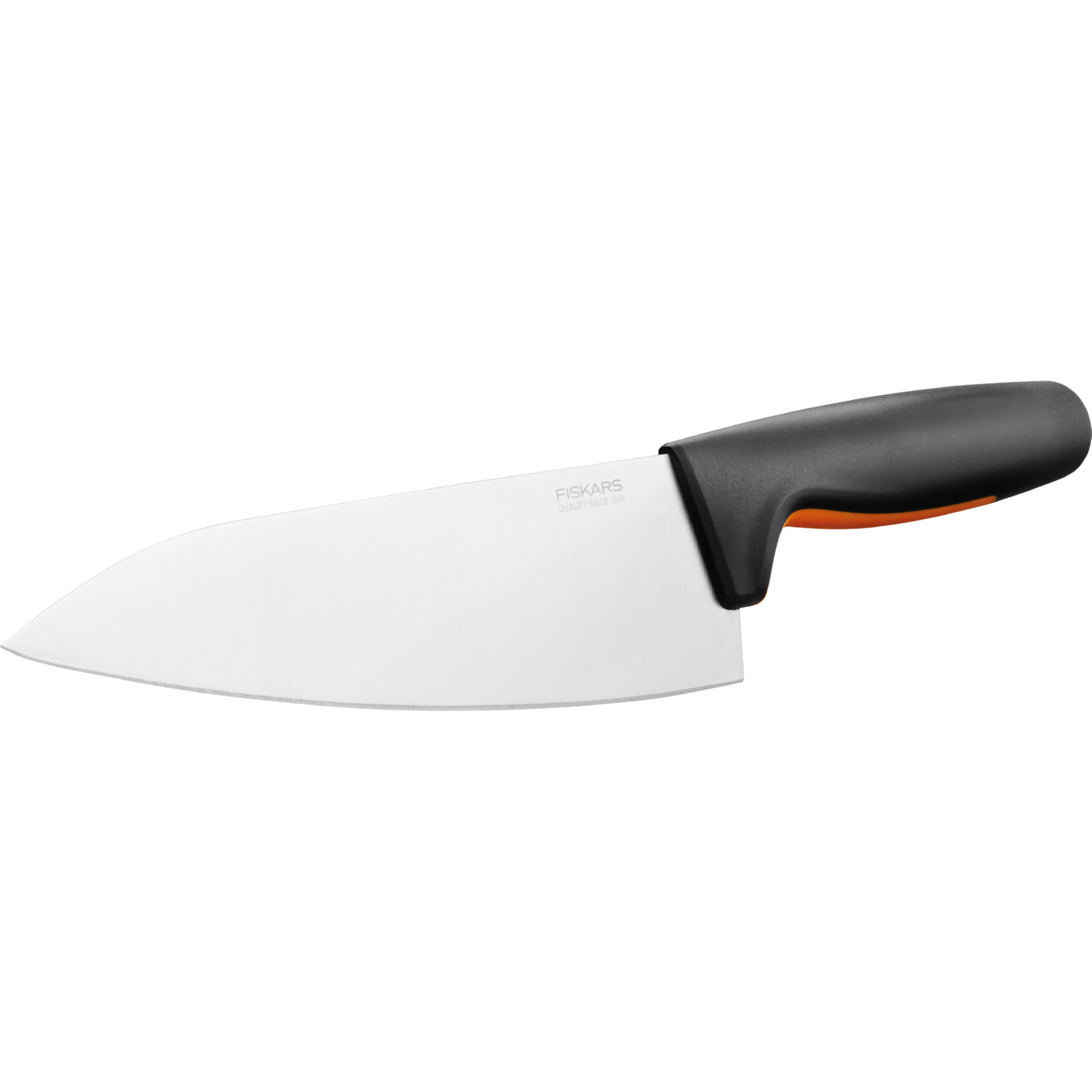 Ніж шеф-кухаря Fiskars Functional Form, довжина 20 см, чорний