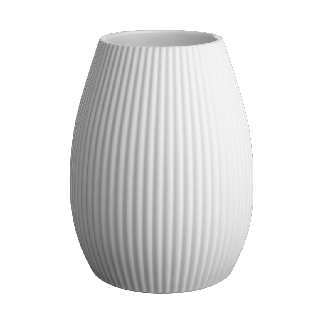 product image - Ваза фарфоровая ASA Selection Rica, высота 20 см, белый матовый