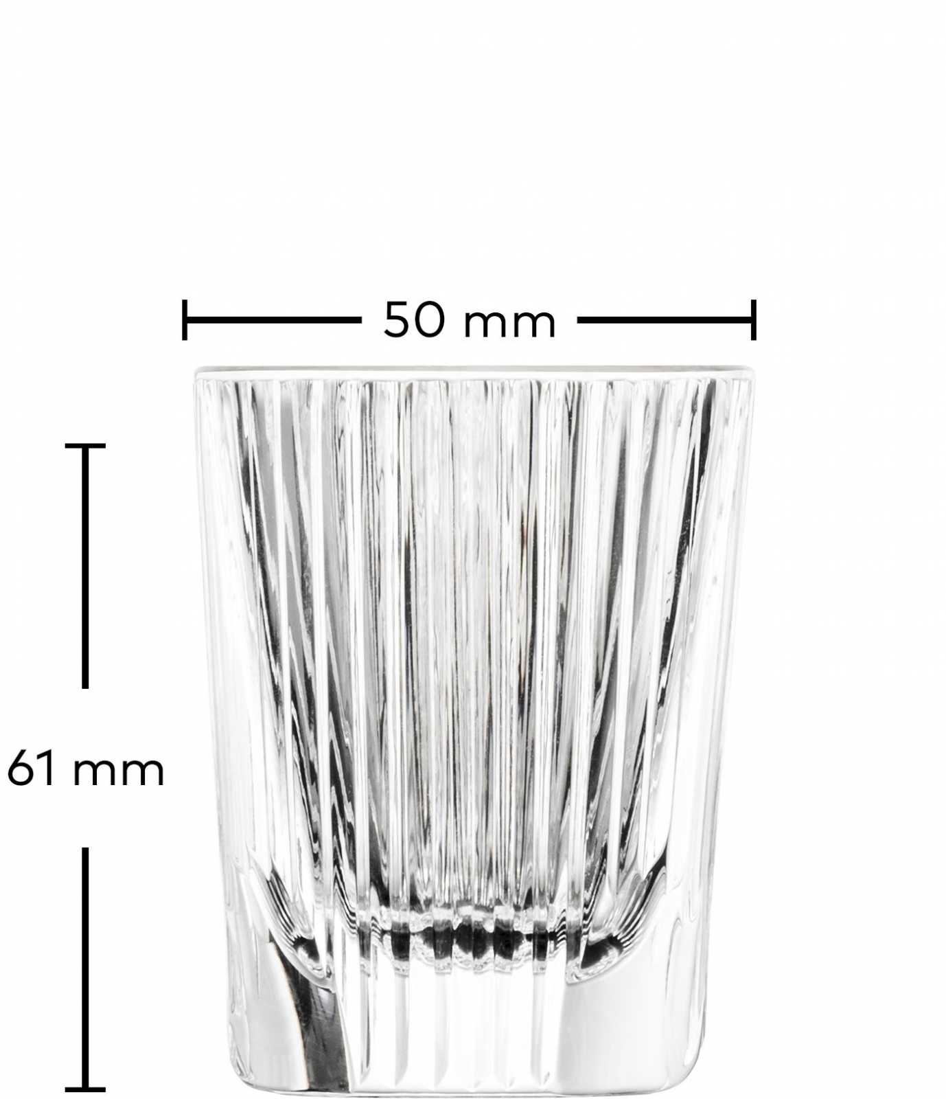 Набор стопок Schott Zwiesel Fave, объем 0,06 л, прозрачный, 4 шт