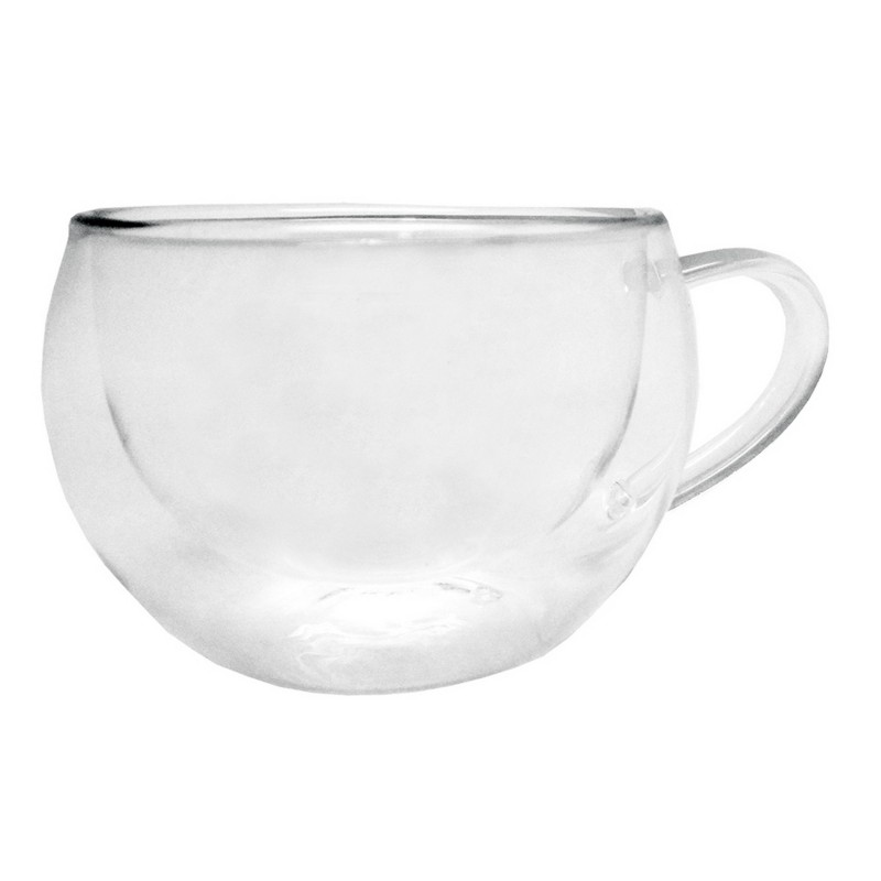 product image - Набор чашек с двойными стенками Nerthus DOUBLE WALL CUPSET, 2 шт, объем 0,2 л, прозрачный