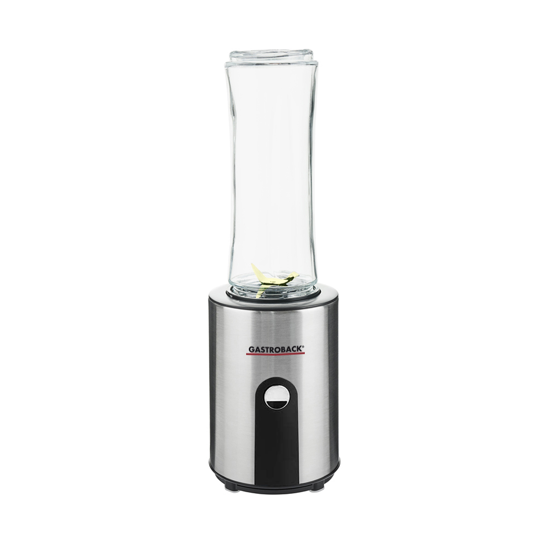 product image - Блендер мини Gastroback Smoothie Maker Mix & Go, объем 0,6 л, серебристо-серый