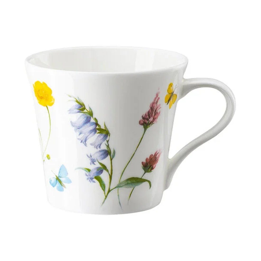 product image - Чашка порцелянова Hutschenreuther NORA Combi, об'єм 0,28 л, білий з малюнком