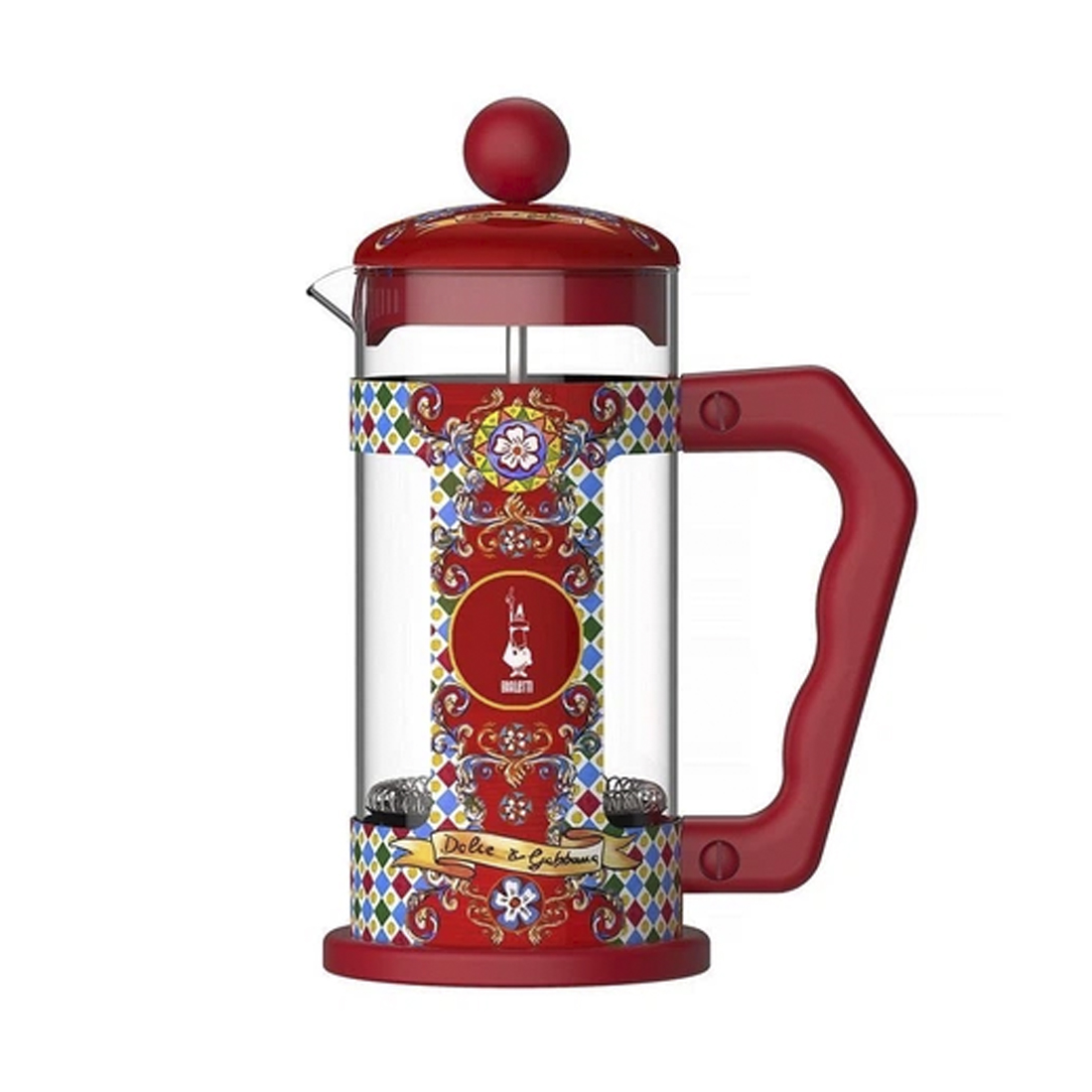 product image - Френч-прес Bialetti Dolce&Gabbana, об'єм 1 л, червоний