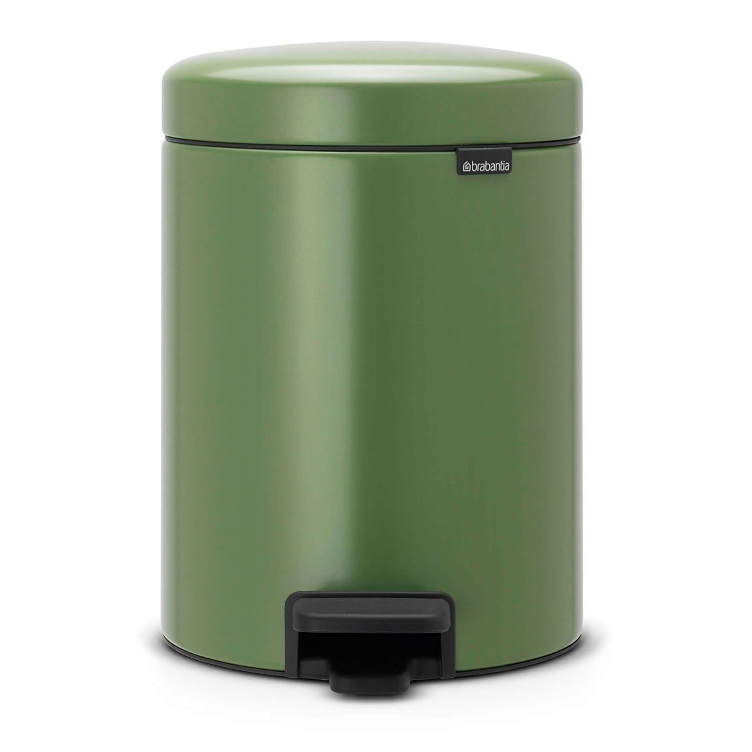 product image - Бак для сміття з педаллю Brabantia newlcon, об'єм 5 л, зелений мох