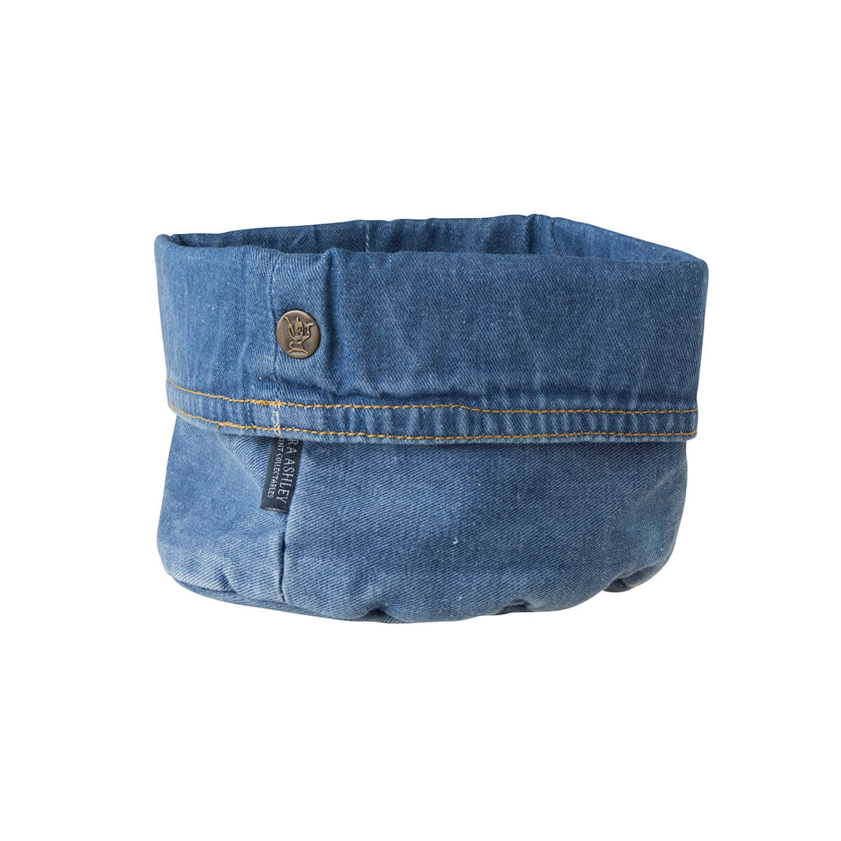 product image - Тканевый мешок-хлебница Laura Ashley BLUEPRINT, 11х17 см, синий