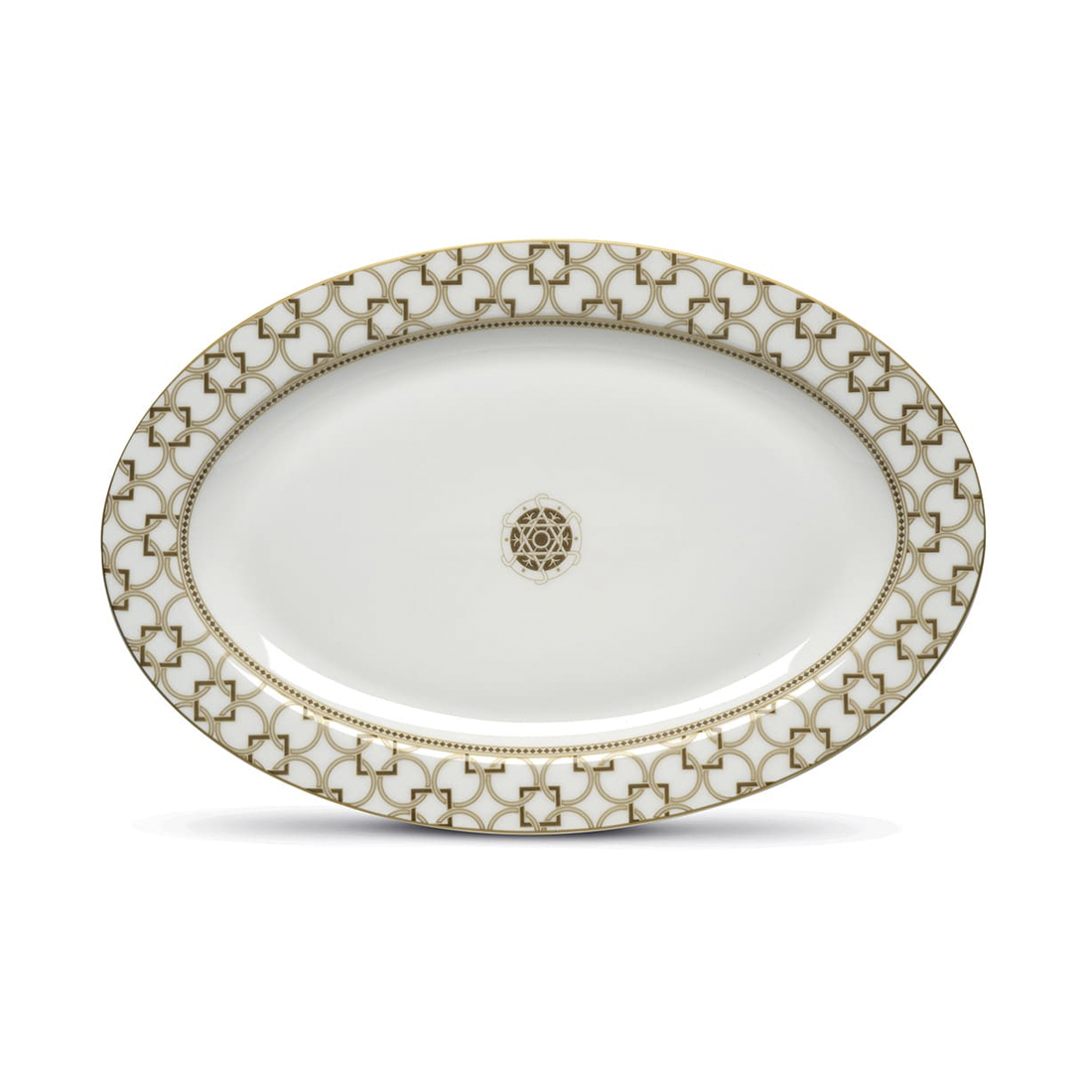 product image - Блюдо овальное Pozzy Milano DECO, размеры 35х25 см