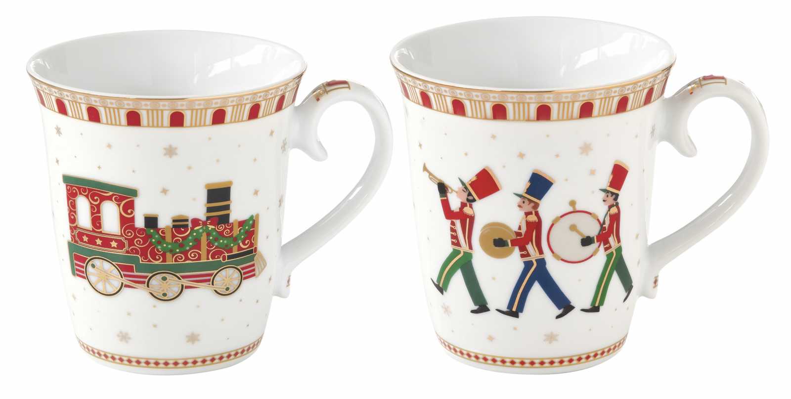 product image - Набор кружек фарфоровых Easy Life POLAR EXPRESS, объем 0,275 л, 2 предмета