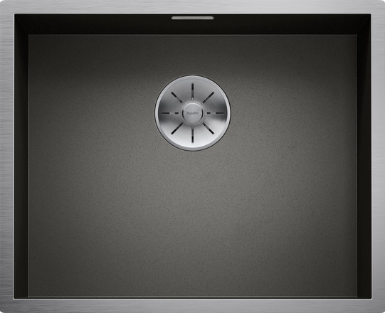 product image - Мийка BLANCO ZEROX 500-U Dark Steel
