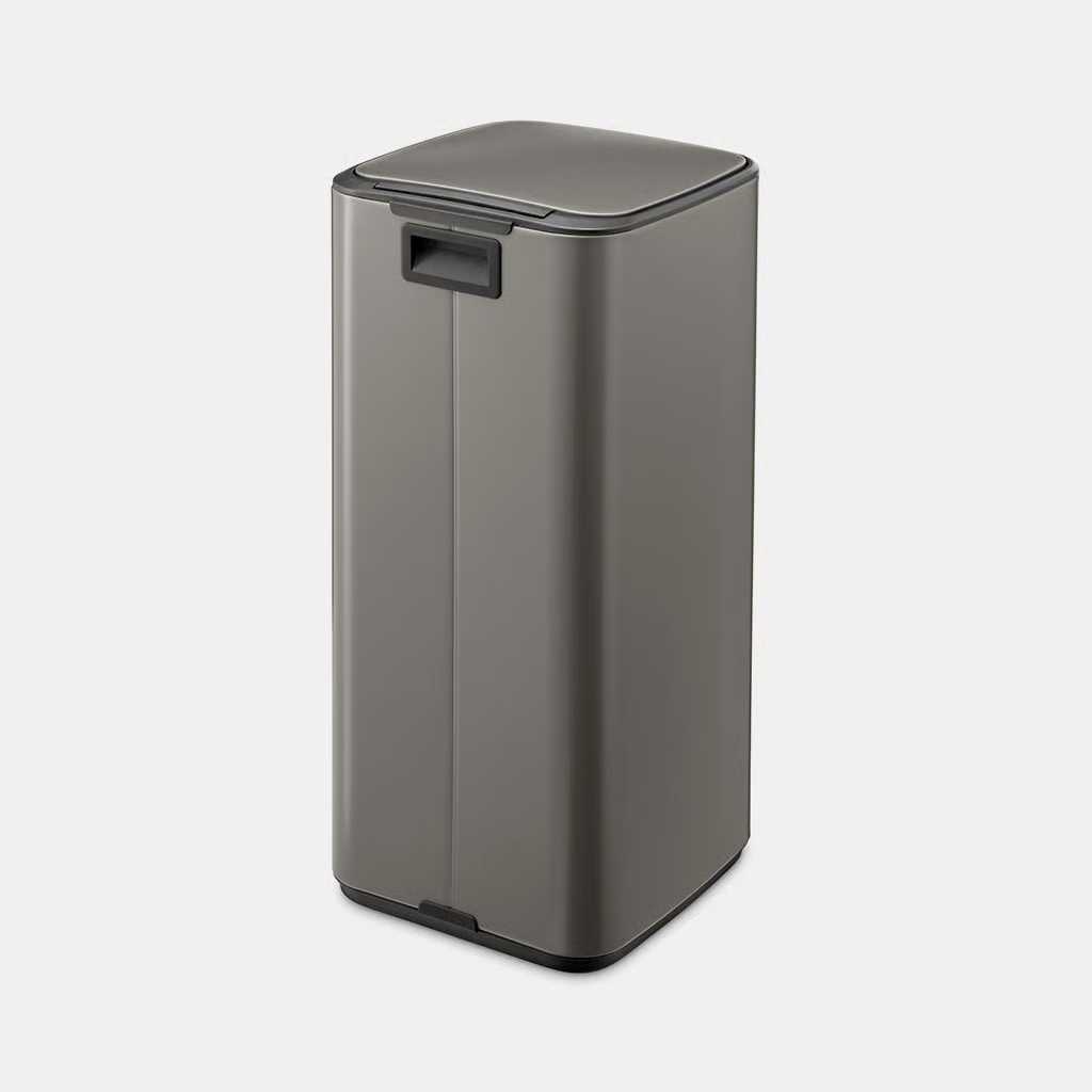 Бак для сміття Brabantia Bo Pedal Bin, об'єм 30 л, платиновий