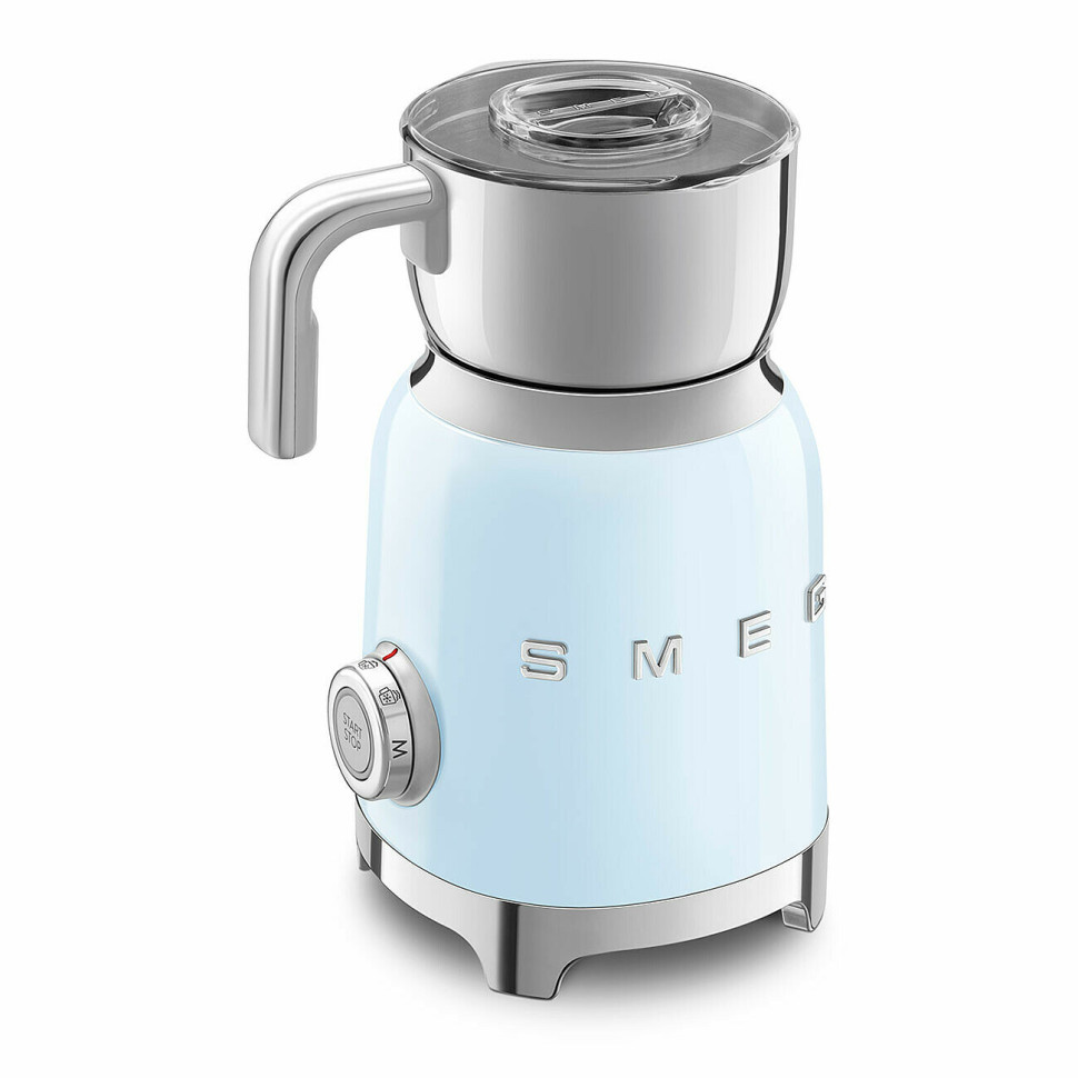 Спінювач молока Smeg 50 Style, блакитний
