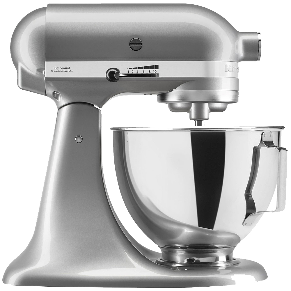 product image - Міксер планетарний KitchenAid, об'єм 4,3 л, хром