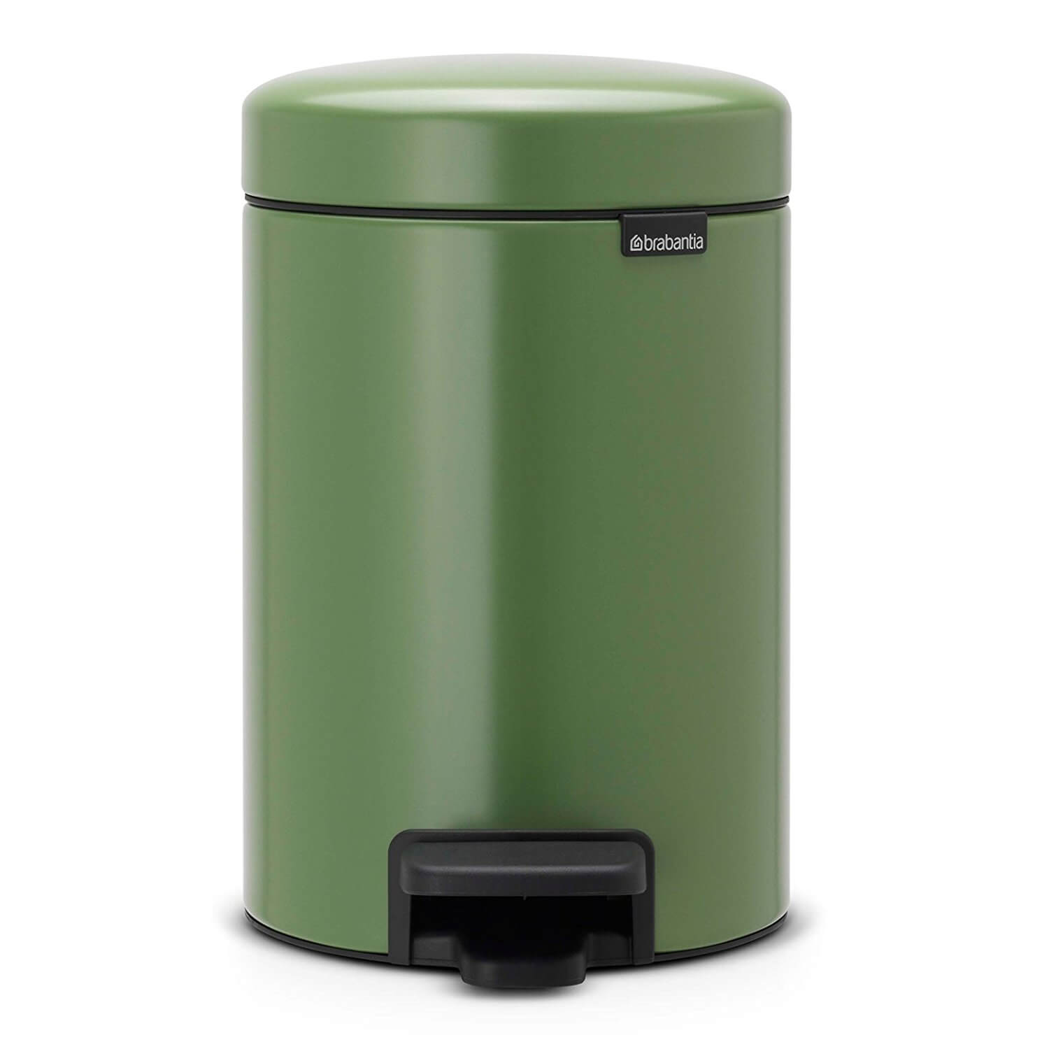 product image - Бак для сміття з педаллю Brabantia newlcon, об'єм 3 л, зелений мох