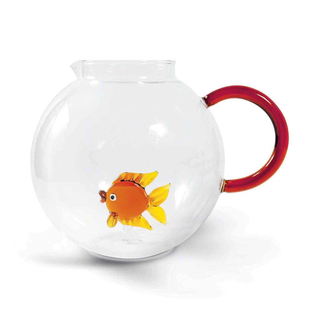 product image - Кувшин "Рыбка" WD Lifestyle Monterey Sea Animals, объем 1,7 л, высота 17,5 см, прозрачный