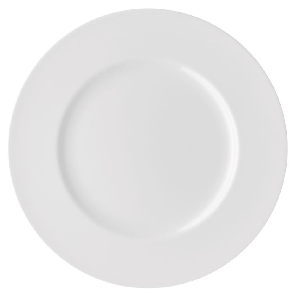 product image - Тарелка основная фарфоровая Rosenthal Jade, диаметр 23 см, белый