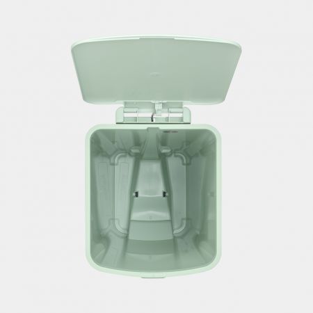 Бак для сміття Brabantia PEDAL BIN STEPUP, об'єм 40 л, зелений нефритовий
