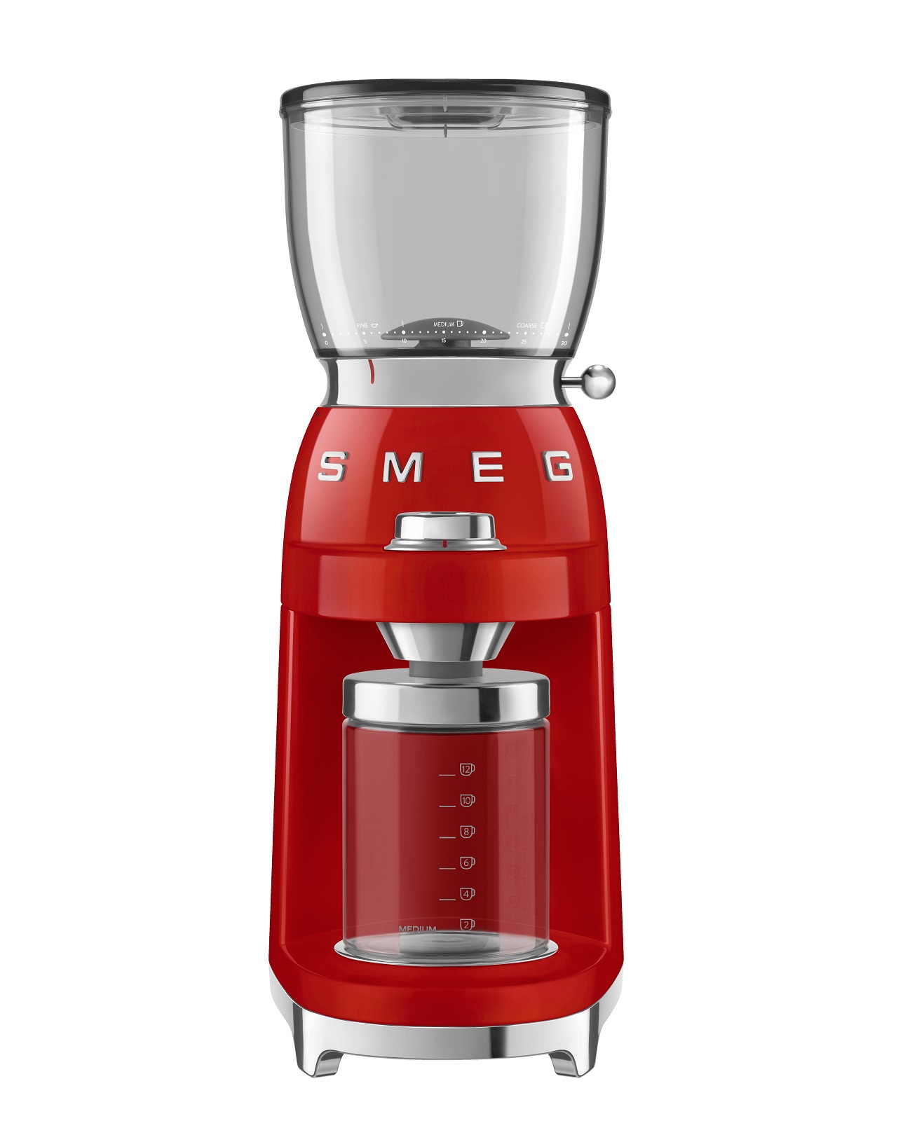 product image - Кофемолка Smeg 50 STYLE, красный