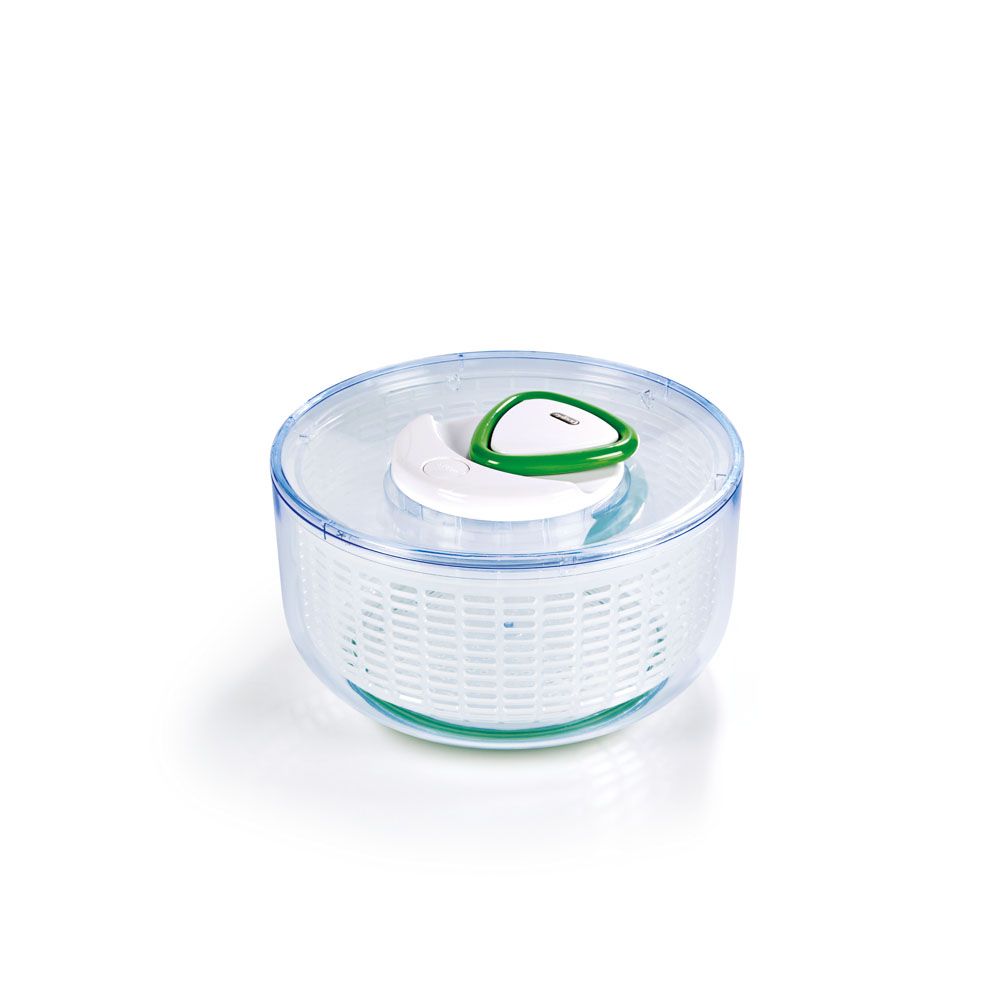 product image - Сушка для зелени Zyliss SMART TOUCH, диаметр 26 см, белая (E940002)