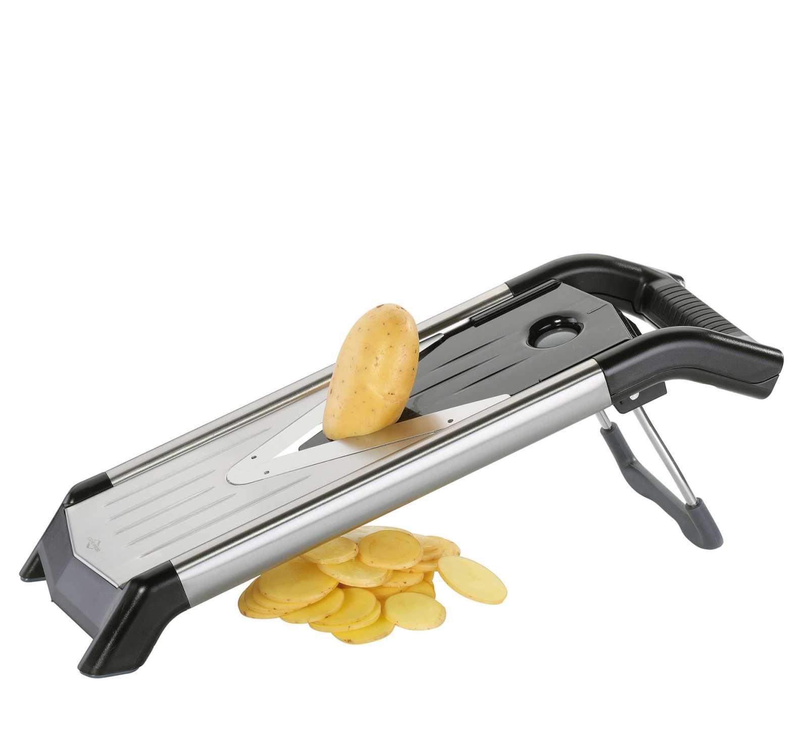 Овочерізка Kuchenprofi Professional, 42,5×14×14,5 см, сріблястий