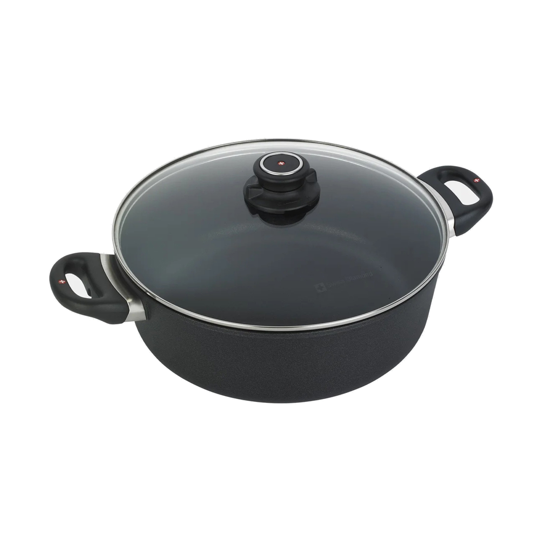 product image - Кастрюля с крышкой Swiss Diamond XD INDUCTION, объем 5 л, диаметр 28 см, черный