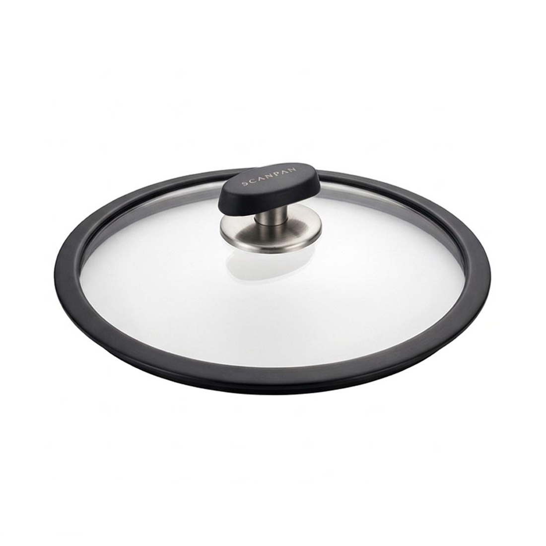 product image - Крышка Scanpan PRO SB+, диаметр 28 см, прозрачный с черным