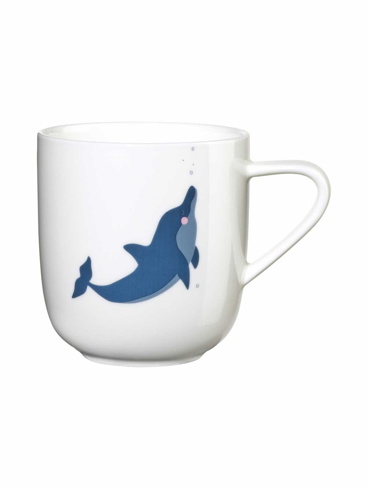 product image - Кружка фарфоровая ASA Selection KIDS, объем 0,25 л, белая с рисунком