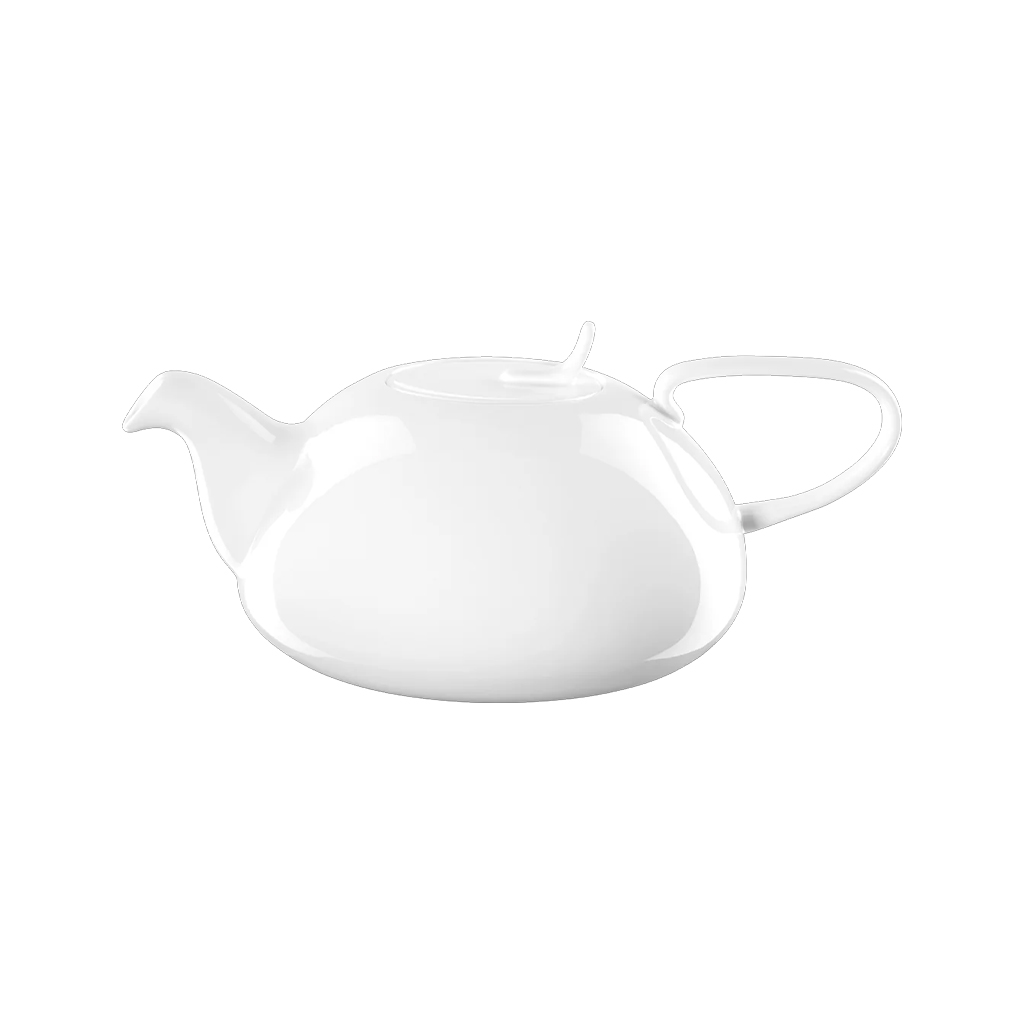 product image - Чайник фарфоровый ASA Selection À table, объем 1 л, белый