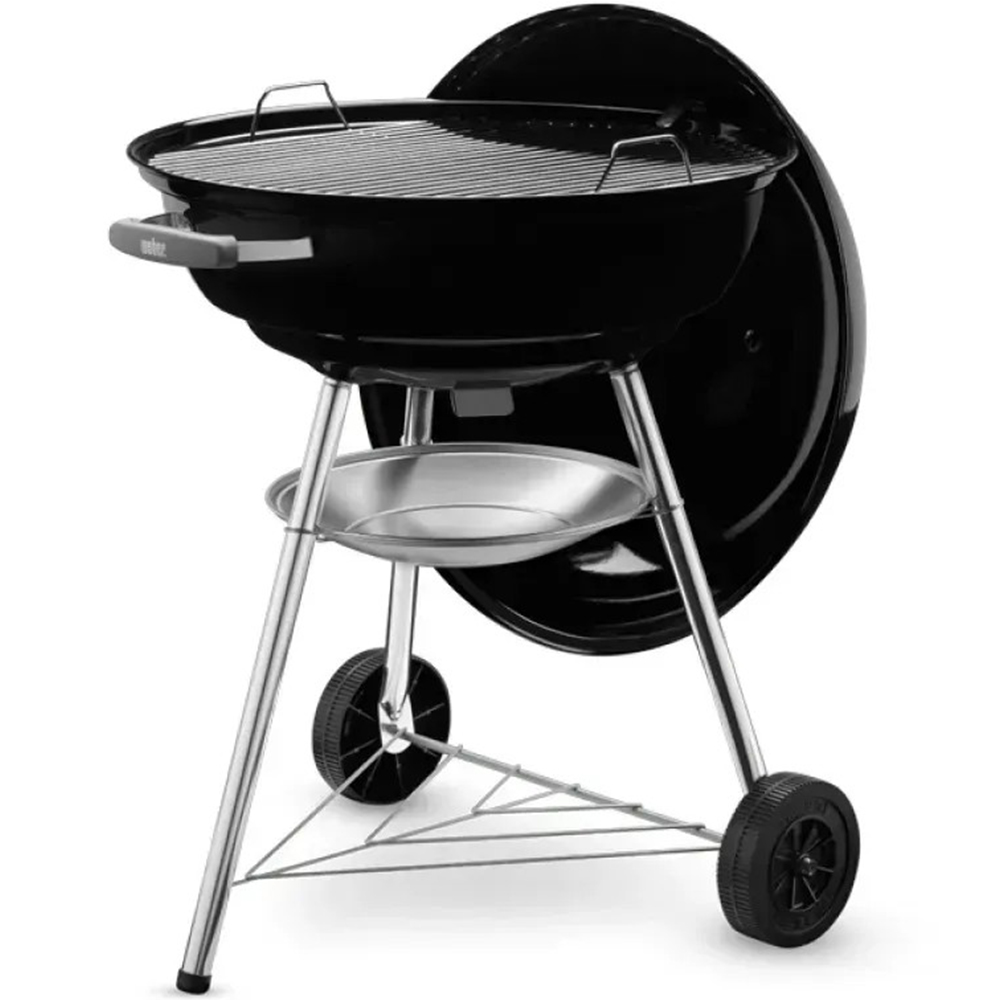 Гриль вугільний Weber Compact Kettle, 88х53х54 см, чорний
