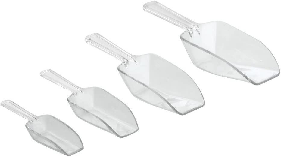 product image - Набор мерных ложек InterDesign BASIC, прозрачный, 4 шт