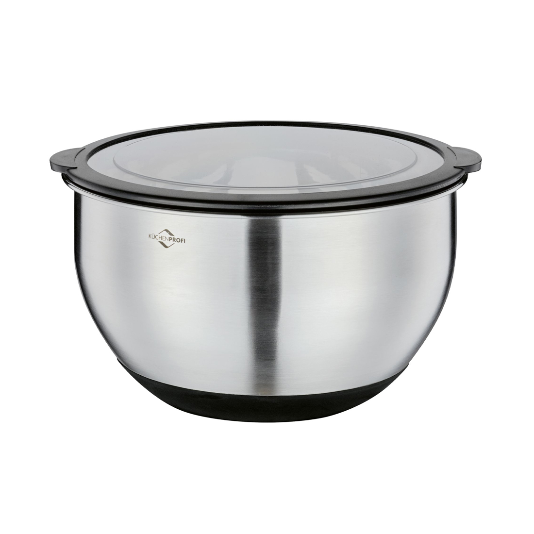 product image - Миска з кришкою Kuchenprofi Deluxe, об'єм 4,5 л, діаметр 24 см, сріблястий