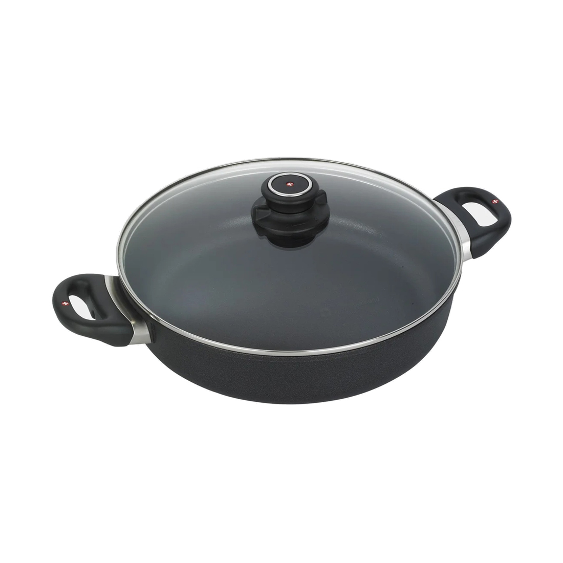 product image - Сотейник с крышкой Swiss Diamond XD INDUCTION, диаметр 28 см, черный