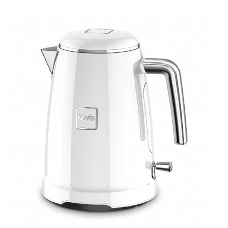 product image - Чайник електричний Novis Kettle K1, об'єм 1,6 л, білий