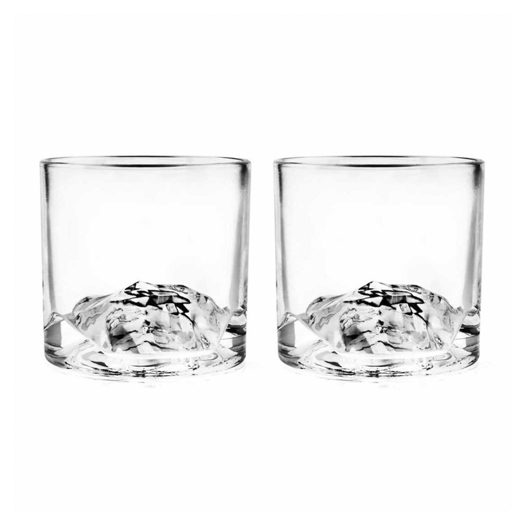 product image - Набор стаканов для виски Liiton PEAKS, объем 0,28 л, прозрачный, 2 штуки